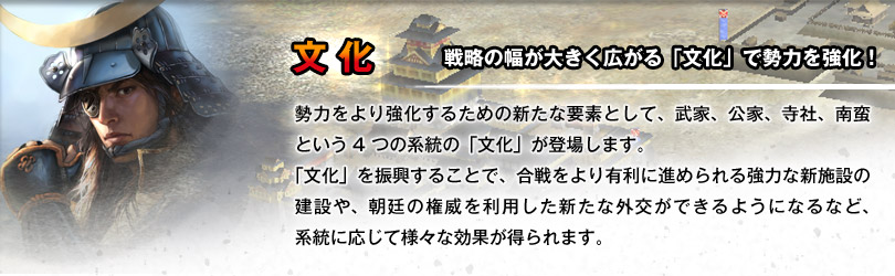 文化 戦略の幅を広げる新たな要素